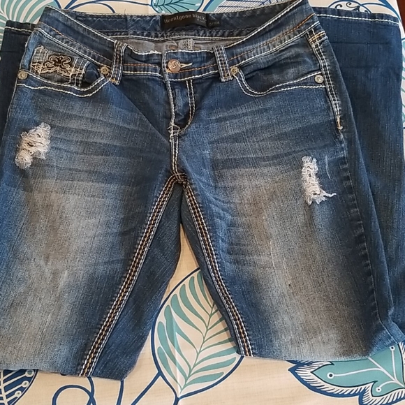 Twentyone Black Curvy Reg Low Rise Skinny - Picture 2 of 5